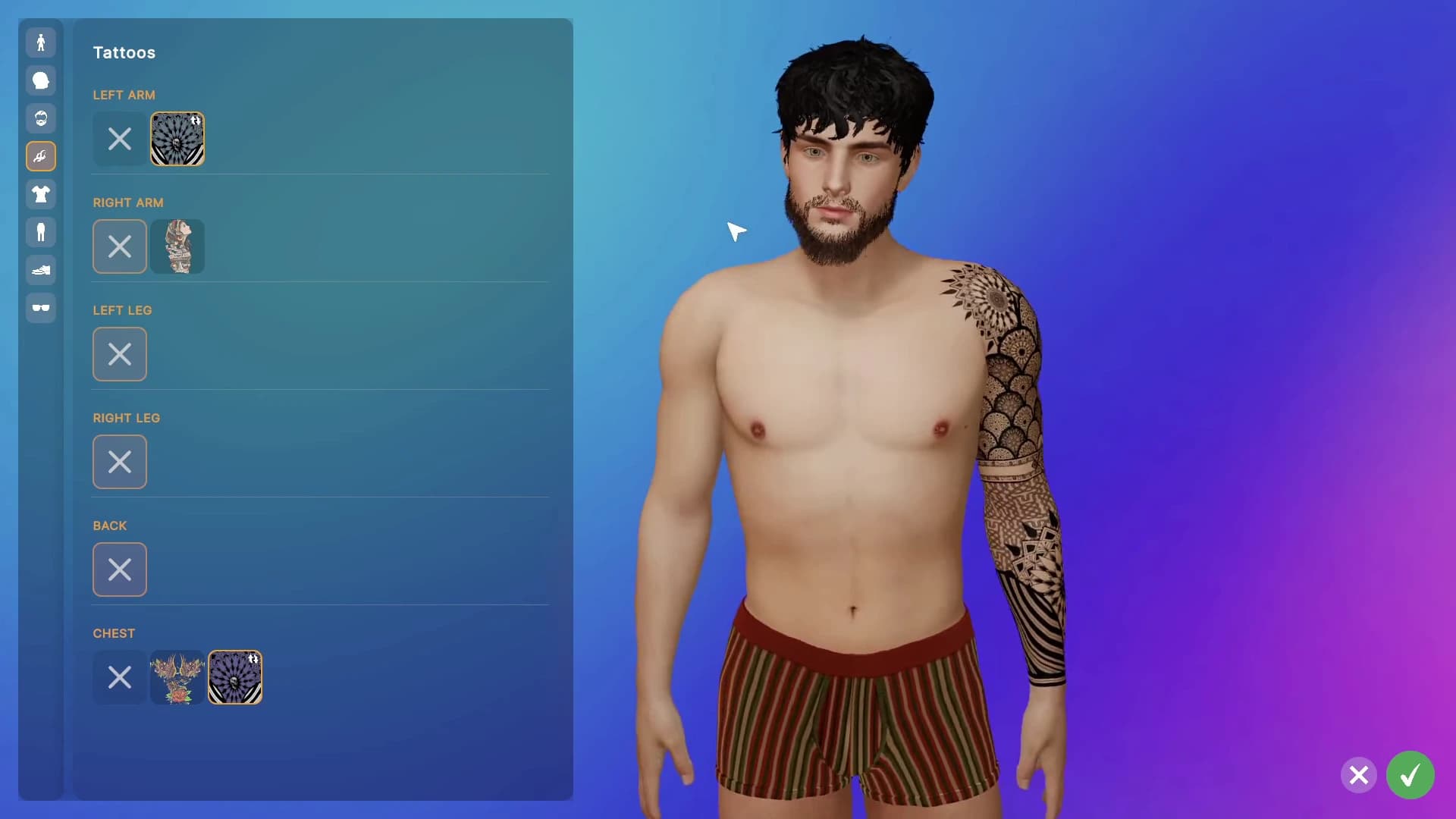 Character customization